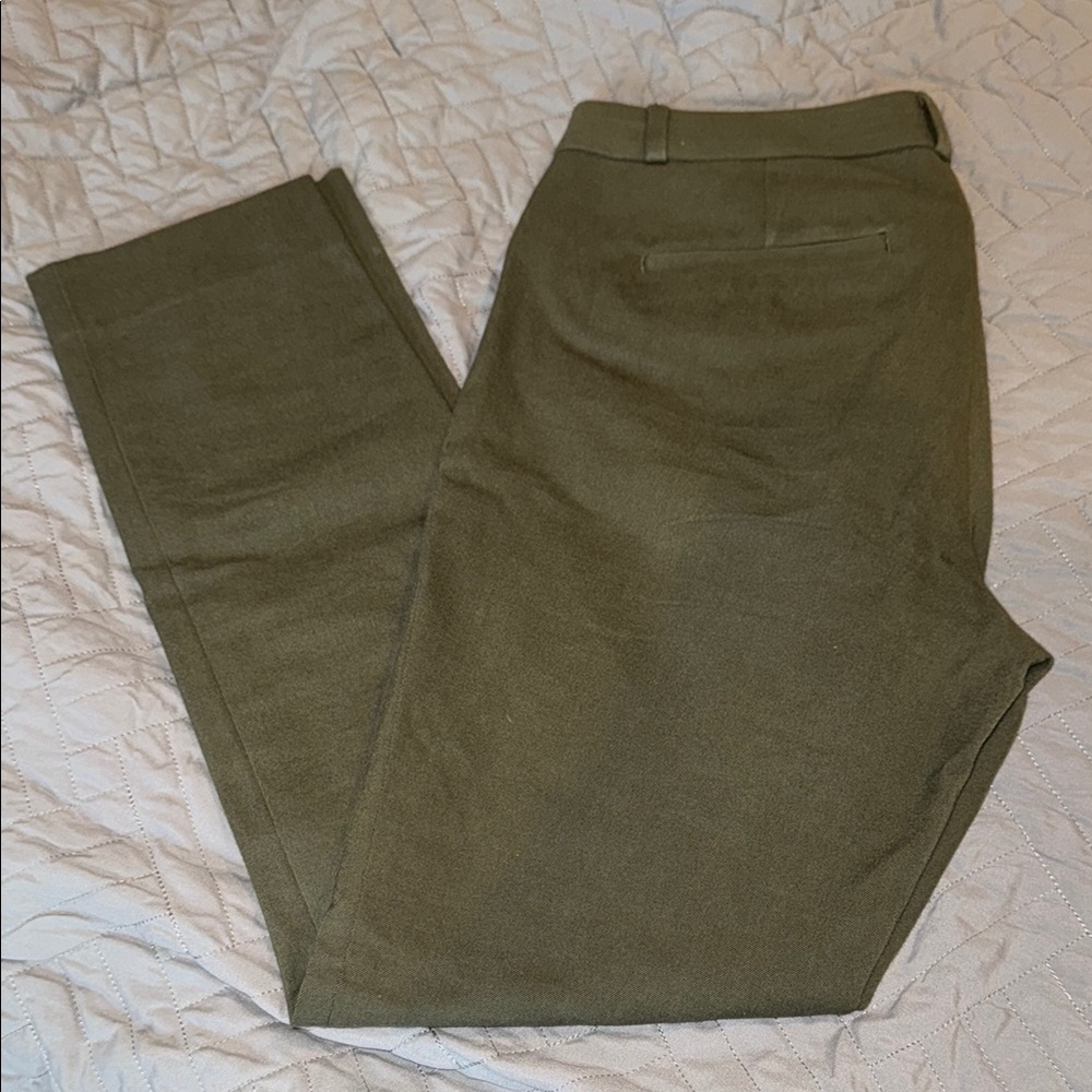 Banana Republic Sloan Olive Pants